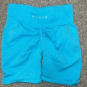 nvgtn seamless shorts with scrunch
